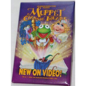 Jim Henson Muppet Classic Theater  Movie Video Promo Pin Back Buttons 1994